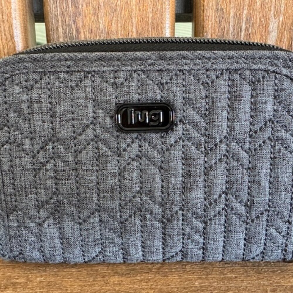 Lug Wallet with RFID - Rodeo Heather Gray NWOT - Picture 3 of 12